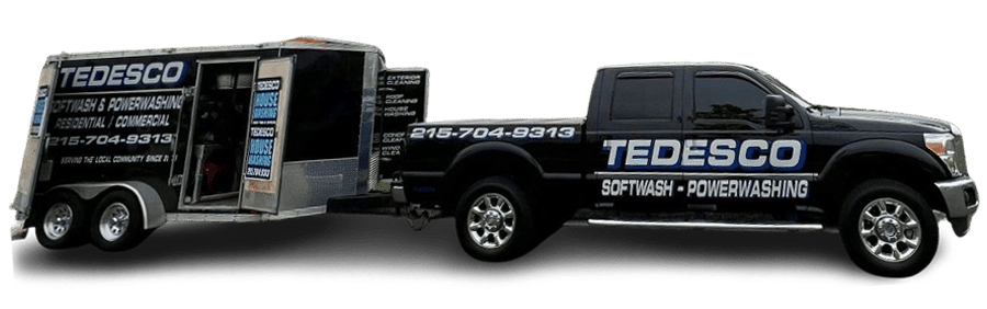 Tedesco Power Washing Montgomery County PA Van